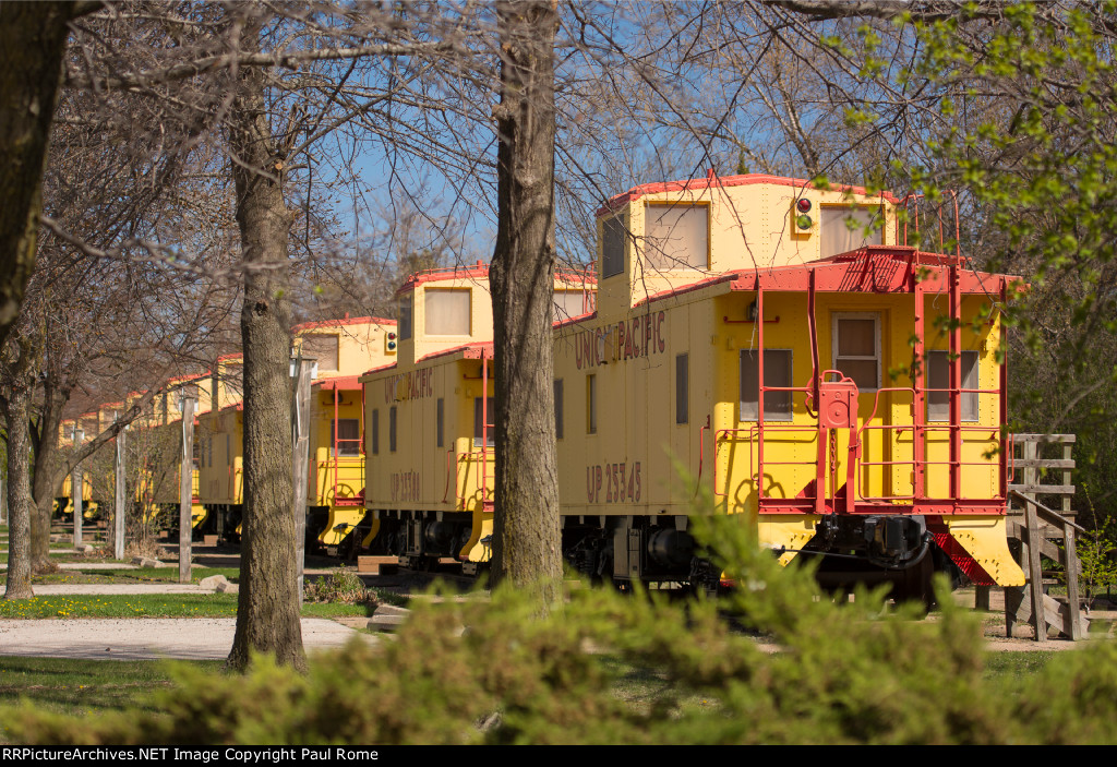 UP25345, 25388 plus eight others are now used as rental cabins at the Two Rivers State Recreation Area